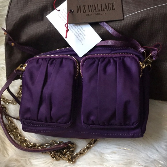 MZ Wallace Handbags - MZ Wallace Penny Purple Bag